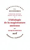 L'État de justice (France, XIIIE-XXE siècle), I : L'idéologie de la magistrature ancienne (Bibliothèque des Histoires) (French Edition) by 