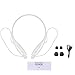 Wireless Bluetooth Headphone Sweat proof Sports Running In-ear Music Stereo Neckband Headset for iPhone iPad/iPod/Smartphones/Tablets/Android (white)