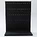 Valdler Earring Holder Velvet Fabric Display Holder Organizer Jewelry Displays 30 Pairs Black