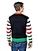 KESIS Santa Snowman Rein Deer Ugly Christmas Pullover Sweater XL Black