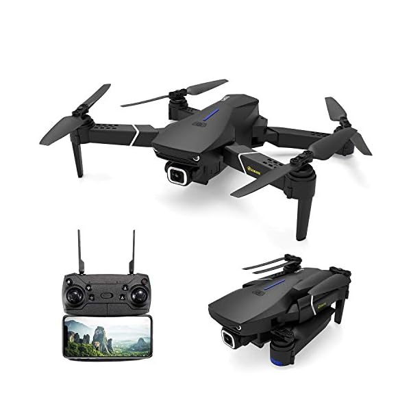 generi Drohne mit Kamera mit hoher Auflösung HD 1080P Live Video Automatische Rückkehr zu Hause, WiFi FPV RC Quadcopter… – Bild 6