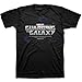 Kerusso Men's Guarding The Galaxy T-Shirt - Black -LG