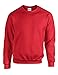 Gildan Men's Heavy Blend Crewneck Sweatshirt - Large - Red