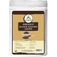 Organic Black Sesame Seed (2lb) by Naturevibe Botanicals, Gluten-Free & Non-GMO (32 ounces)