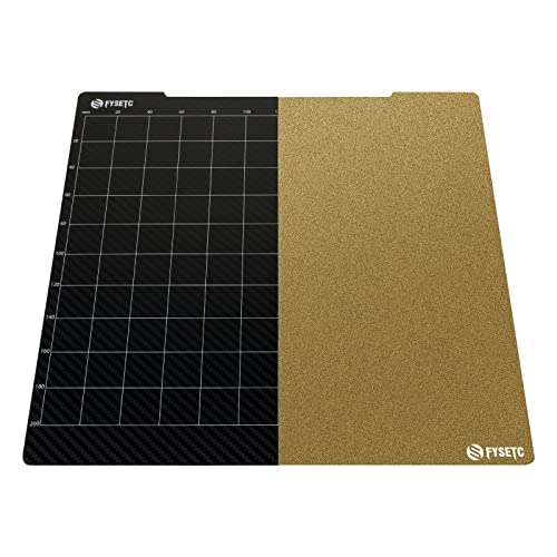 FYSETC Prusa Build Plate MK52 MK3S+ MK4 Spring Steel Surface Textured PEI+ PETCF DoubleSided