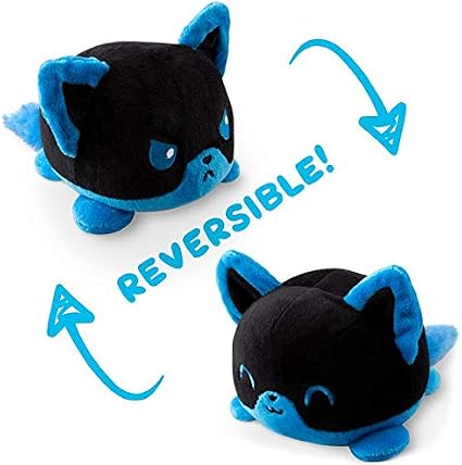 Amazon Com Teeturtle Reversible Cute Mini Plushies Black