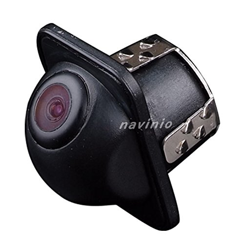 Navinio Sony CCD Chip Car Mini Universal Front/Side Camera back up reverse rear view camera for All Cars Waterproof Night Version HD Solution
