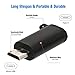 USB C to Micro USB Adapter 4 Pack, Micro USB Male to USB Type C Female Converter Charger Connector with Keychain fit Power Bank Digital Camera Samsung Galaxy S7 Edge LG G4 Nexus 5 6 Android More