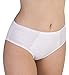 Carole Martin Women's Hipster Panties, Ultra Soft Microfiber Comfort Briefs Underwear 3 Pack - Large