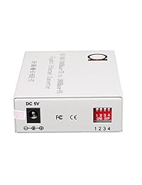 Multimodo ST Gigabit   Conversor de medios de fibra integrado St módulo de fibra 1,804.5 foot (0.34 miles) 850 nm   para utp Cat5e 10 100 1000 RJ 45   Sensor automático Gigabit o Fast Ethernet   Jumbo   Marco LLF apoyo