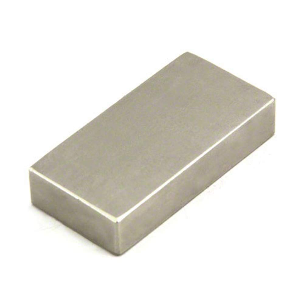 Magnetastico High Performance Neodymium Magnet Block N52 50X25X10 mm | Extra Strong Permanent Rectangular Over 80 kg Pull Force | Super Magnetic Square