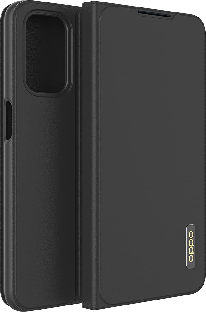 OPPO Flip Cover PU A54/A74 Black