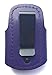 The Original BATCLIP (Purple) – Premium Leather Handmade Clip-On Stethoscope Hip Holder; No More Neck Carrying, Loss, or Misplacement. Proudly Carry Your High-End Stethoscope with Taste and Style.