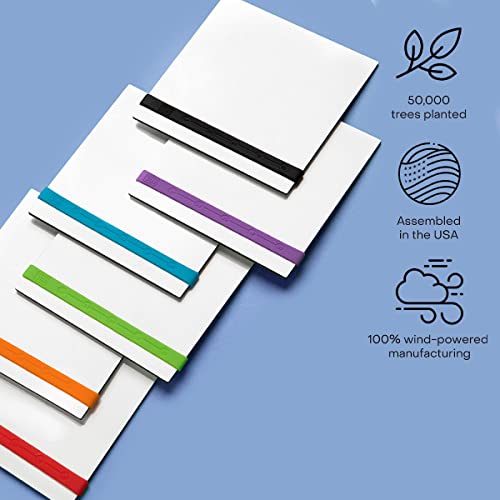 Dry Erase Mini Tiles 5x5 Square 6Pack Handheld Stackable