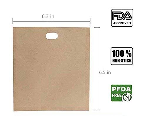 4 Toaster+Non+Stick+Reusable+Approved+Sandwiches