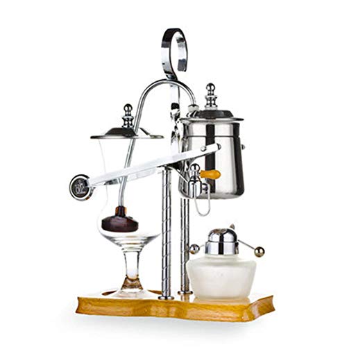 The New water drop Royal balancing siphon coffee machine/belgium coffee maker syphon vacumm coffee brewer,white,China
