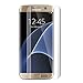 Galaxy S7 Edge Screen Protector,S7 Edge Screen Protector,Lincde Linycase Full Coverage [Tempered Glass][Crystal Clear] 9H Hardness [1 Pack] Tempered Glass Screen Protector for Samsung Galaxy S7 Edge