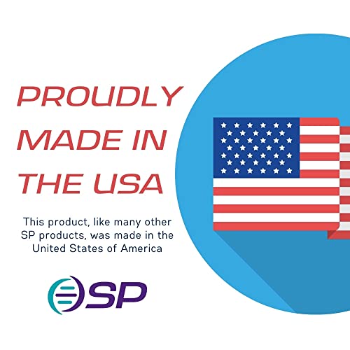 SP Ableware Basic OpenFront 3Inch Elevated Toilet Seat for Standard