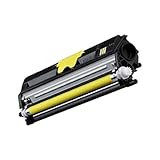 Do it wiser Compatible Toner Cartridge Replacement for Konica Minolta Magicolor 1600w 1690mf 1650en 1680mf - a0v306f - 2,500 Pages (Yellow)