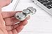 IFUNEYS Hand Spinner Fidget Toy, EDC Spinner, Aluminum Alloy material, High Speed 2-5 Min,Perfect Stress Reducer and Killing time EDC ADHD Focus Fidget Spinner Toy for Kids & Adults (Silver)