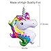 Balloons Unicorn Helium Balloons 7 Pack Party Balloons for Party Unicorn Theme,Birthday,Graduation,Wedding, Baby Shower,Home Office Decorations(Foil Balloons)