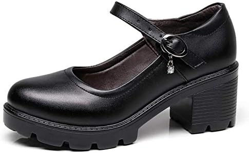 Block Heel Walking Dress Shoes 