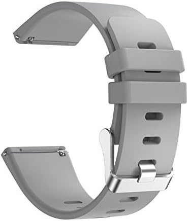 feuy For Fitbit Versa Rubber Accessory Band, Replacement Silicone Bands Strap for Fitbit Versa Smartwatch Fitness Adjustable Sport Wristbands