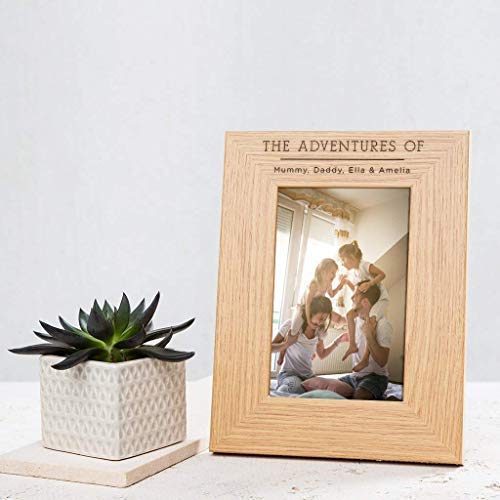 Personalized Picture Frame Personalized Photo Frame 4x6 7x5 8x6 Engraved Wooden