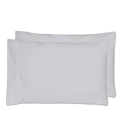 BLC KM King Bed Sheets Light Grey, Brushed