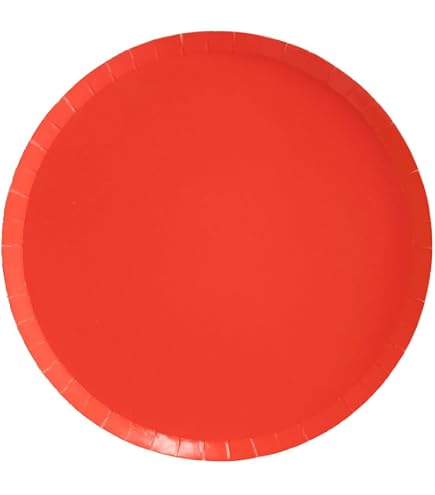 Amscan Kiwi Green Round Paper Plates – 10 1/2 Inch Disposable Dinner Plates | Pack Of 20 - View #7