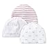 Lamaze Baby Organic Essentials 3 Piece Hat Set, Pink,