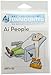 Art Impressions Lazy Boy Rubber Stamp