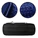co2CREA Hard Travel Case Replacement for JBL Charge 4 / Replacement for JBL Charge 5 Waterproof Bluetooth Speaker (Outside Black and Inside Royal Blue)