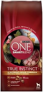 Purina ONE SmartBlend True Instinct Turkey and Venison Formula Dry Dog Food Purina ONE SmartBlend True Instinct Turkey and Venison Formula Dry Dog Food