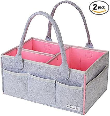 Amazon Whitelapin株式会社 オムツストッカー おむつストッカー 収納ケース おもちゃ入れ収納 ピンク プレゼント用box無 おむつストッカー ベビー マタニティ 通販