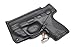 Concealment Express IWB KYDEX Holster: fits S&W M&P Shield 9/40 w/RED Crimson Trace LASERGUARD ONLY (LG-489) - Cstm Fit - US Made - IWB - Adj. Cant/Retention