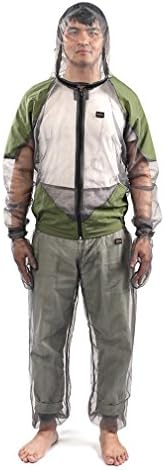 Anti-Mosquito Suit, Outdoor Lightweight Unisex Head Body Mesh Jacket Pants Mosquito Repellent Clothing for Woman and Men Hiking Fishing Camping Bee feeding Cycling
