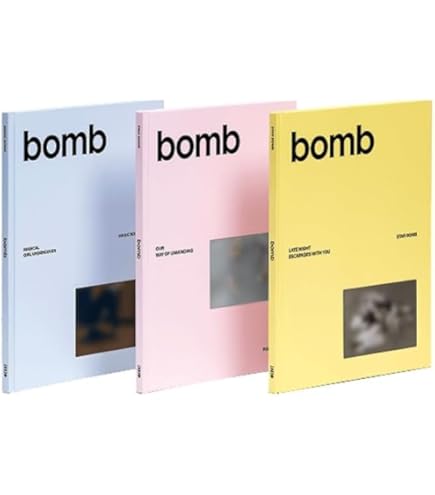 Amazon.com: ILLIT bomb 3rd Mini Album (GLLIT - 5 Ver. Set