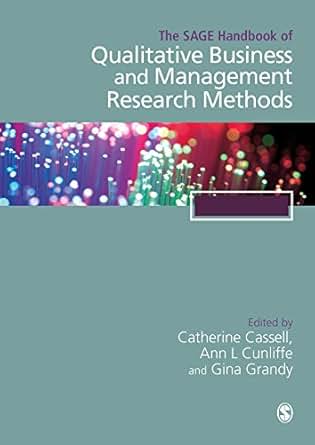 business handbook qualitative research management methods