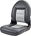 Tempress 54907 Navistyle High-Back Boat Seat - Charcoal/Gray primary