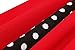 KILLREAL Women's Polka Dot Retro Vintage Style Cocktail Party Swing Dresses