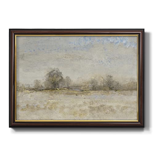 Renditions Gallery Nature Canvas Wall Art Black Walnut Frame Artwork Faded Tree…