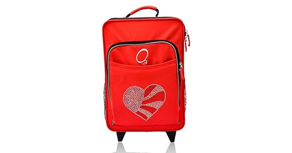 Amazon.com: DSOS - Maleta de transporte para niñas, diseño ...