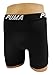 Puma Men's Volume Boxer Brief (3-Pack), red/Black, Large