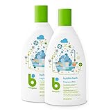 Babyganics Baby Bubble Bath, Fragrance Free, 20oz Bottle, (Pack of 2)