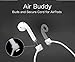 SwitchEasy AirBuddy AirPods Strap Organizer, Earphone Covers and Strap for Apple AirPods 1 & 2