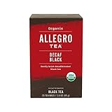 Allegro Tea, Organic Decaf Black Tea Bags, 20 ct