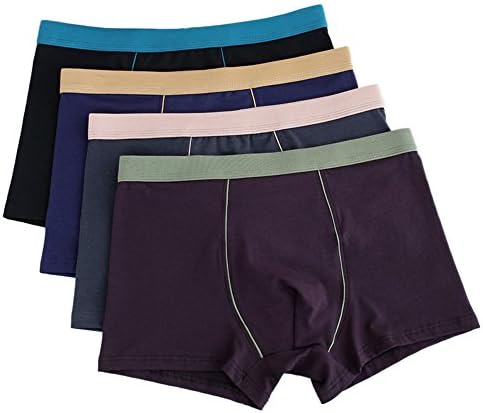 SLJ Men's Plus-Size Breathable Underwear Briefs Underpants Trunks Shorts
