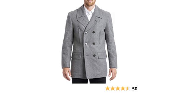 amazon peacoat mens
