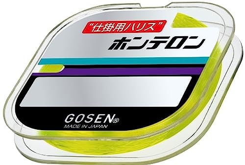 ゴーセン(GOSEN) ハリス ホンテロン 黄緑 50m 0.6号 GSN260YG06